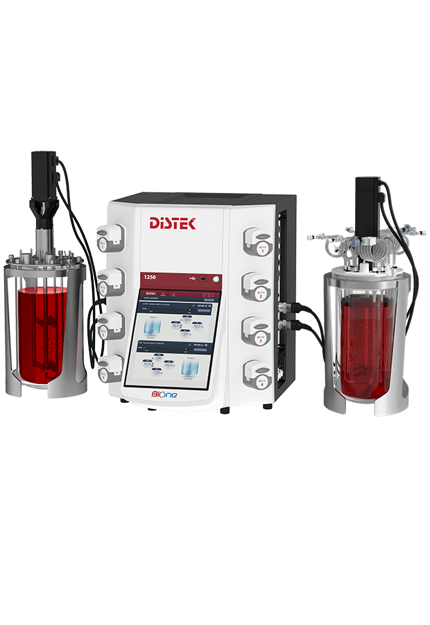 BIOne 1250 Dual Benchtop Bioreactor Control System - Distek